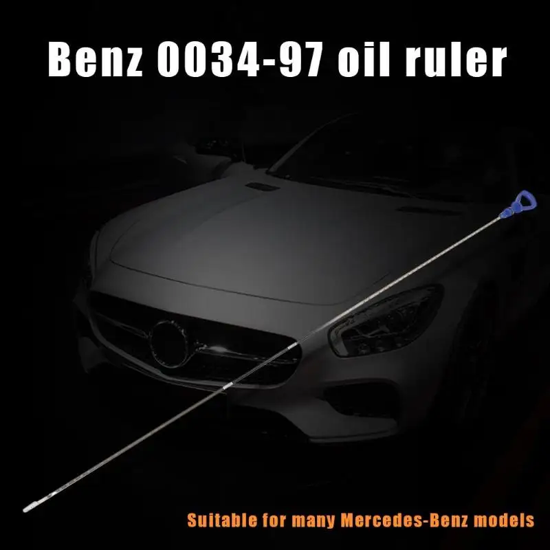 926 мм нержавеющая сталь моторная масляная палочка ручка нейлоновая линейка лист из нержавеющей стали для Mercedes Benz E320 C32 SLK32 AMG