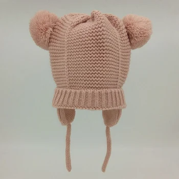

Baby Winter Hat Autumn Cute Toddler Kids Girl&Boy Baby Infant Winter Warm Crochet Knit Hat Beanie Cap Drop Shipping