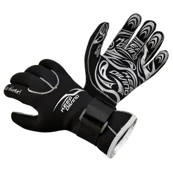 

3MM Dive Gloves Swim Snorkeling Gloves Anti Scratch Keep Warm Wetsuit Material Winter Swim Spearfishing1 ly