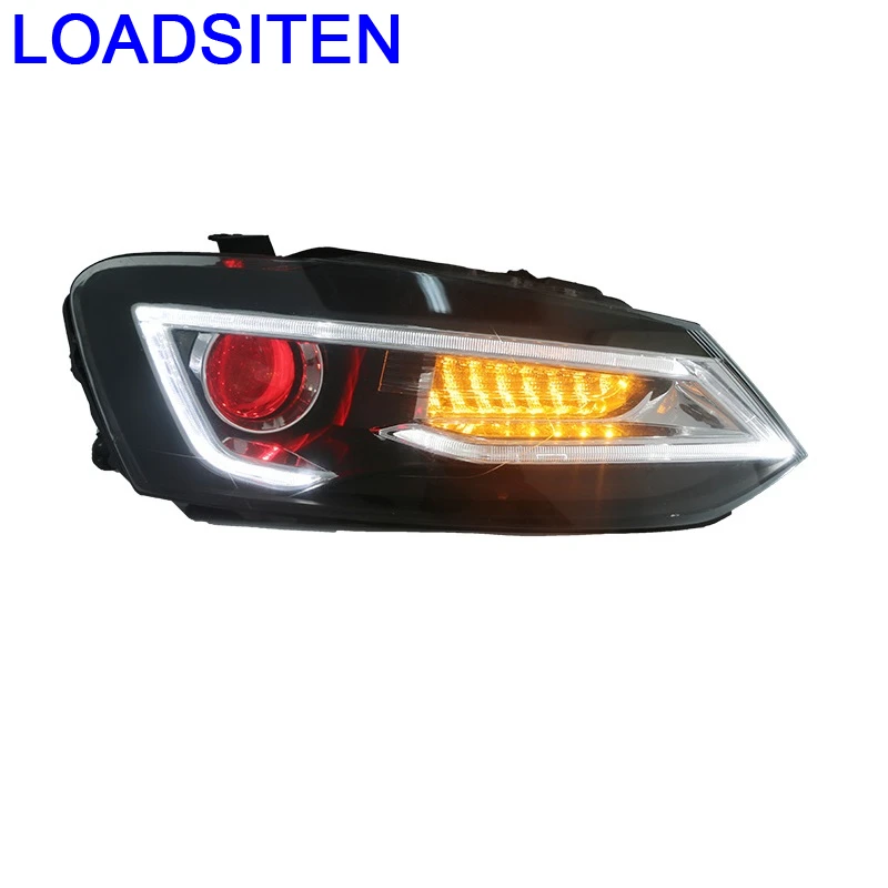 

Daytime Assembly Drl Running Lights Side Turn Signal Luces Led Para Auto Assessoires Car Lighting Headlights FOR Volkswagen Polo