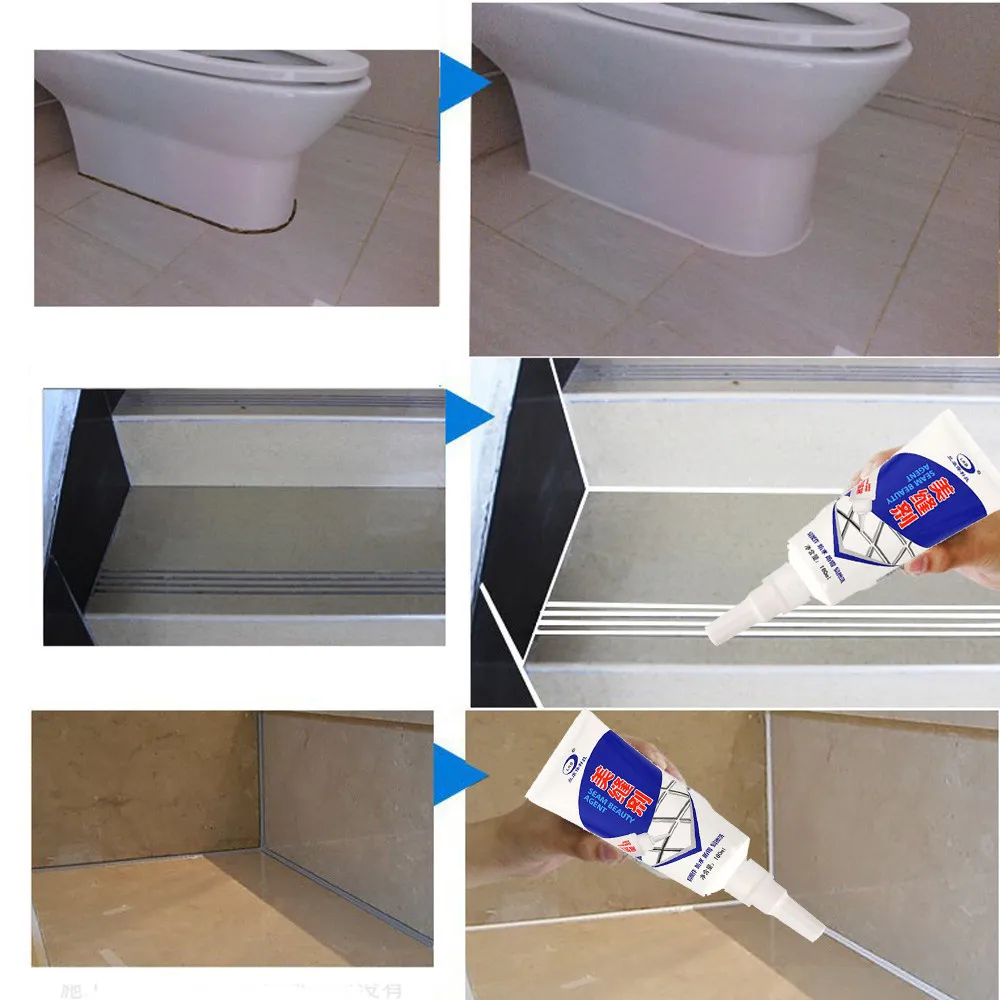 1 шт. плитка агент зазор заправка реформирование Водонепроницаемый Дом Mouldproof Grouts герметик зазор заполнитель агент 180 мл 5 цветов#4c10
