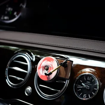 

Car Perfume Diffuser Aromatherapy Turntable Air Freshener Record Player Air Outlet Aromatherapy Aroma Fragrance Car Accessories