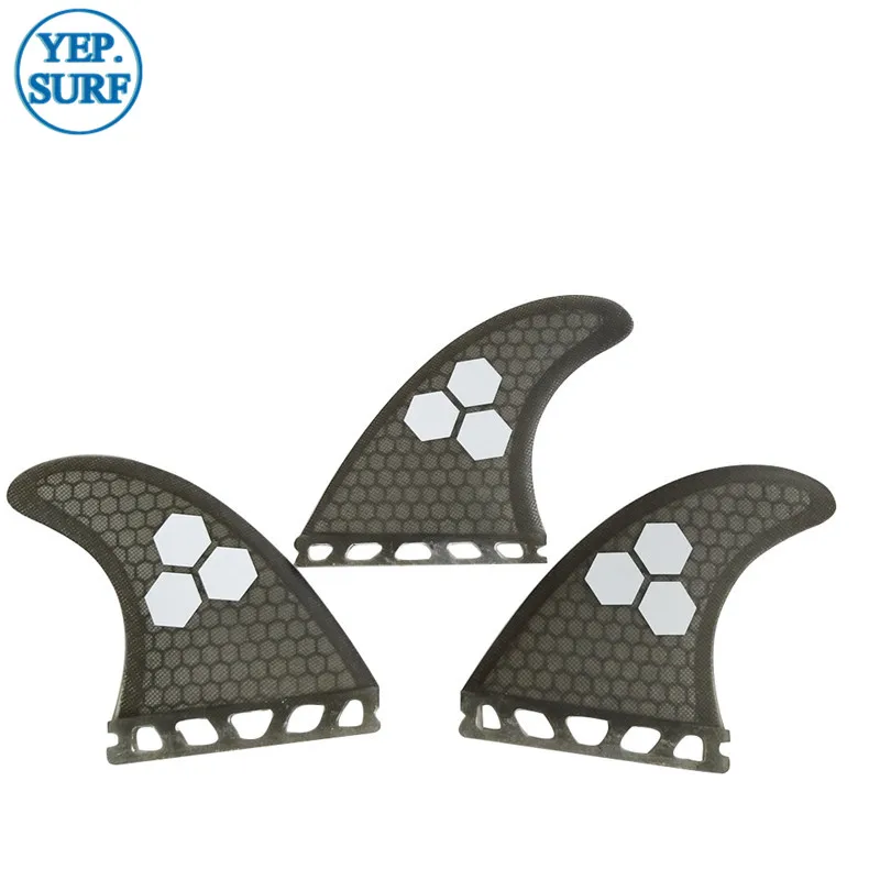 Светло-серый SUP доска Future G5 Fin 3 Цвета сотовая Стекловолоконная доска для серфинга Quilhas - Цвет: Светло-серый