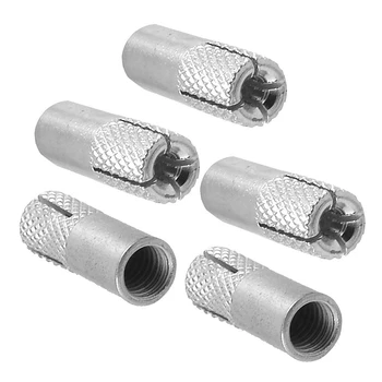 

New 30mm Long Metal M8 Threaded Expansion Bolt Sleeve Anchors Tool 5 Pcs