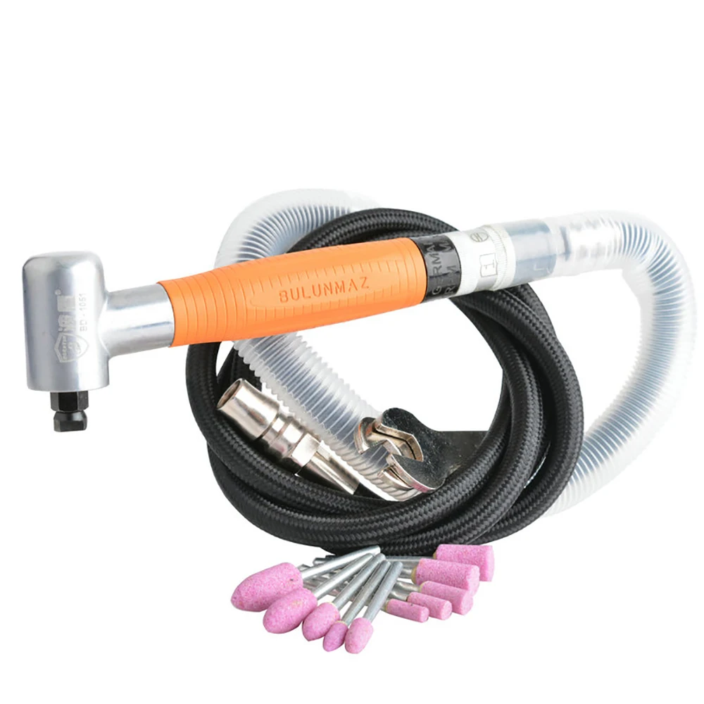 Micro Pneumatic Air Die Grinder 90 Degree High Speed Air Grinding