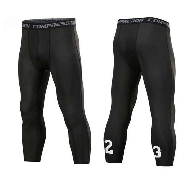 Shorts Leggings Set Men Basketball