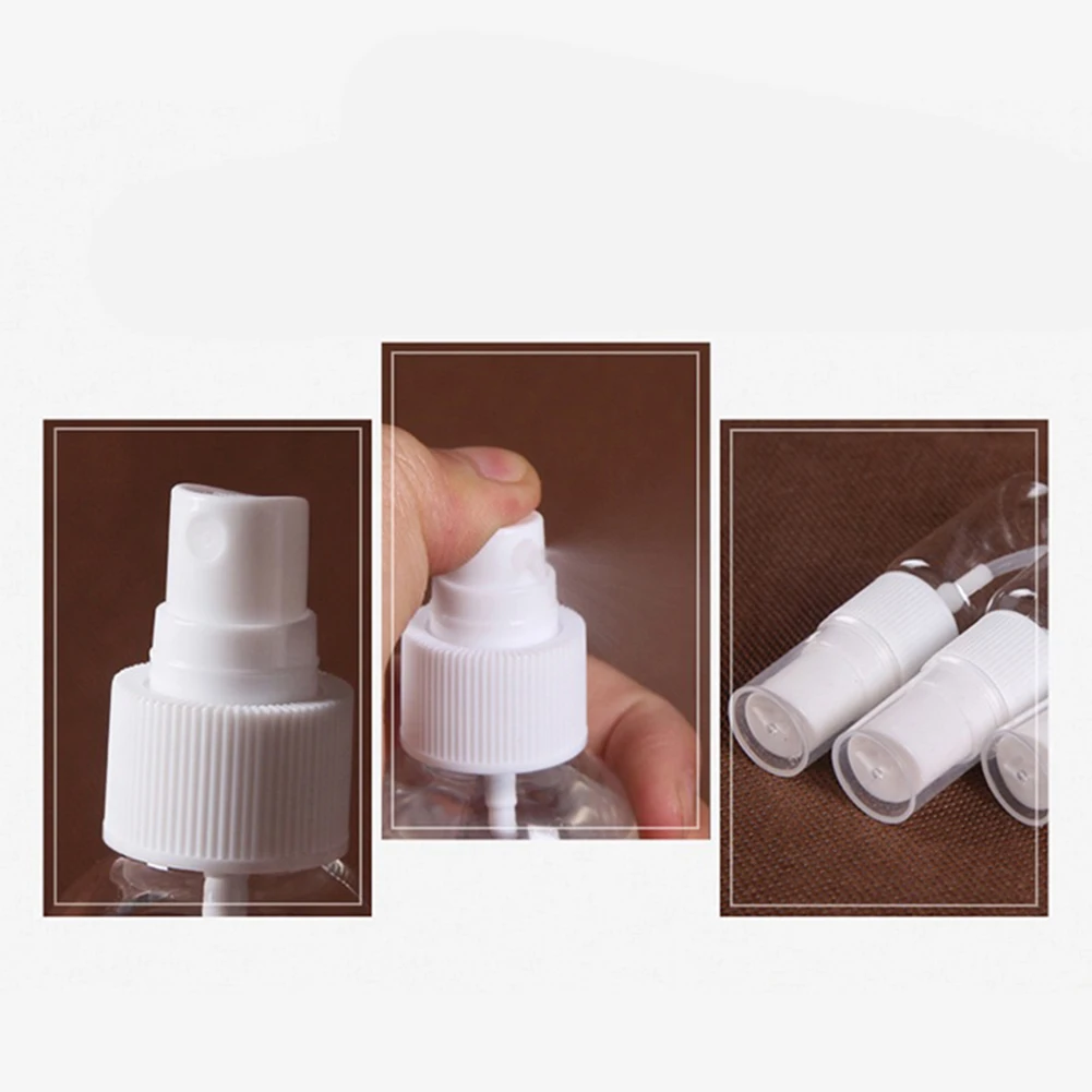 5pcs 20ml Travel Plastic Clear Empty Cosmetic Mini Spray Bottle Perfume