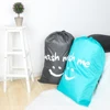 1pc Nylon Foldable Storage Bags Wash Drawstring Laundry Bag Organizer Wash Travel Storage Pouch Home Organizer Wholesale Hot 1