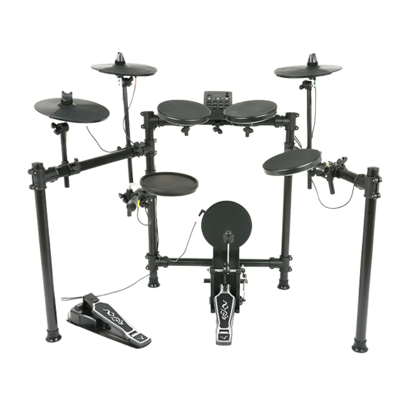 I Bambini Praticano Il Tamburo Elettronico Pro Music Equipment Musical Ecoustic Electronic Drum Set Module Schlagzeug Home Decor Ah50Ed