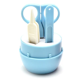 

Lovely Baby Nail Care Set Child Scissors Practical Baby Nail Clipper Trimmer Convenient Baby Nail Shell Shear Manicure Kit
