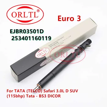 

New injector nozzle EJBR03501D ,253401160119 Original Diesel Injector 3501D for Safari 3.0L D SUV (115bhp) Tata BS3 DICOR Euro3