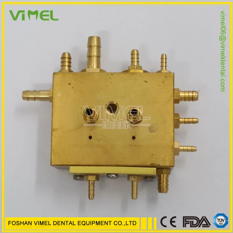 

1pc Dental Strong Suction Weak Suction Control Valve Suck Spit Valve 9200A dental chair integrated valve