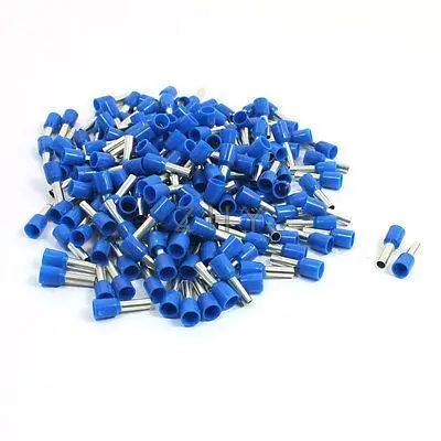 

190 Pcs Blue E4009 Plastic Sleeve Pre-Insulate Ferrules Terminals for 12AWG Wire