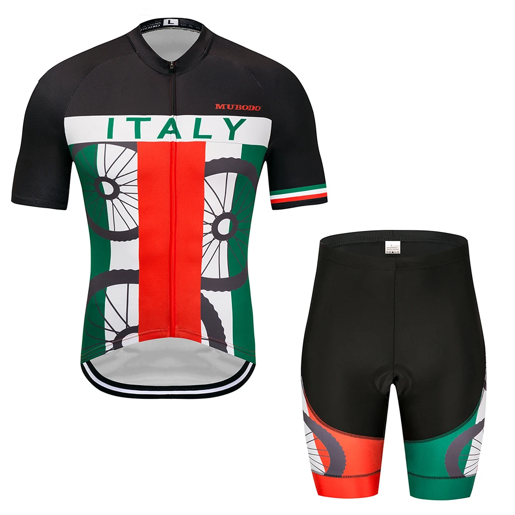 

2019 TEAM Colorful 3D Printed Cycling jersey Breathable bike shorts sets mens Ropa Ciclismo Maillot Culotte biycling top bottoms