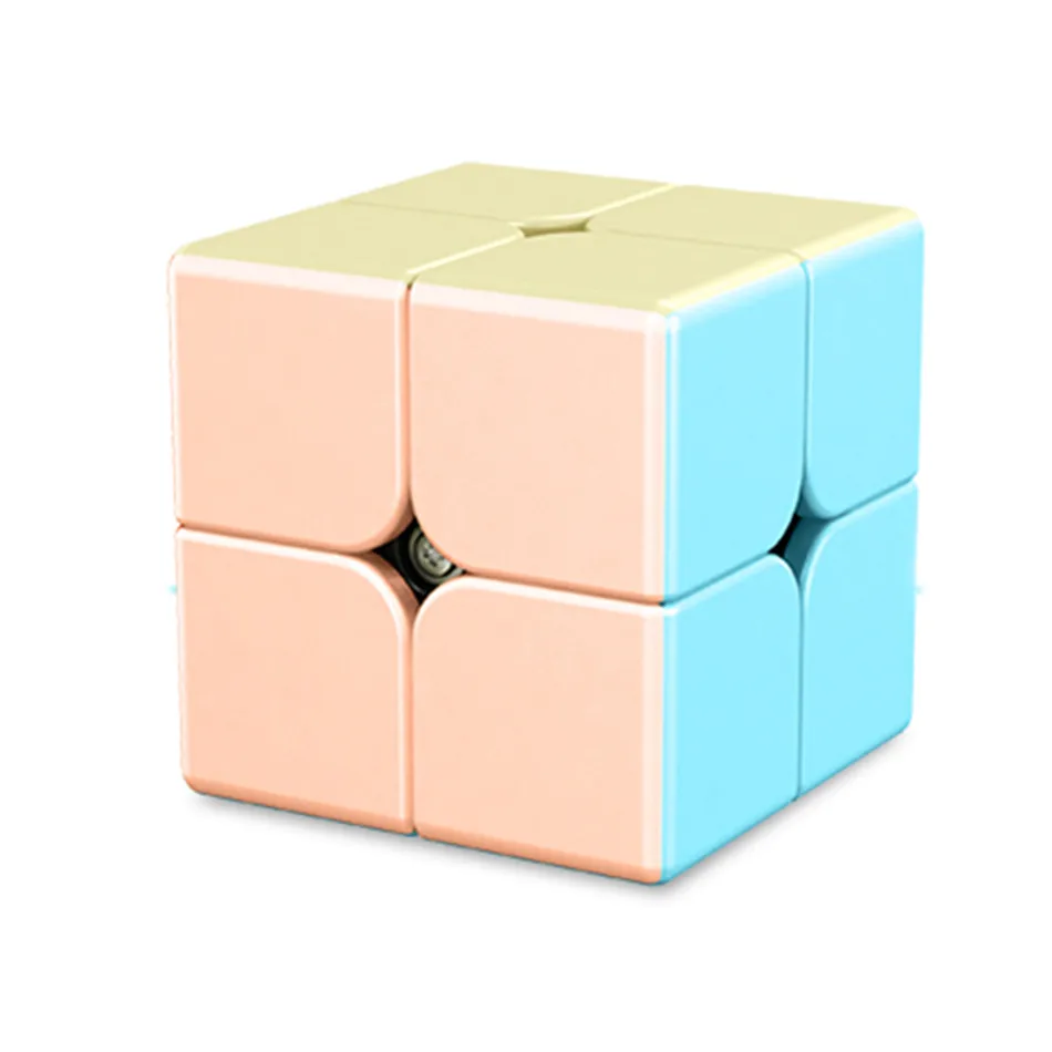 Moyu Marcaron Series 2x2 3x3 4x4 5x5 Pyramid Jinzita Magic Cube Cartoon Competitive Performance Cubes for kids Educational Toys 9