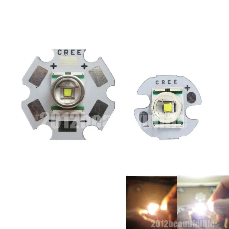 CREE XRE XR E холодный белый теплый нейтральный красный зеленый Янтарный синий 3 Вт