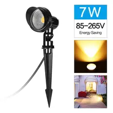 85-265 в 360 градусов под углом IP66 водонепроницаемый садовый Точечный светильник, уличный садовый светильник, Холодный/теплый светильник