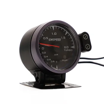 

52mm/2in Car Turbo Gauge Meter 0-30PSI 7 Color LED - Dual Display 12V Fashionable colors Accurate measurement car diagnostic