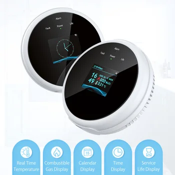 

DIGOO Smart WIFI Gas Leak Detector APP Remote Alert Gas Alarm Sensor Work with Digoo life Smartlife Tuya APP Home Security