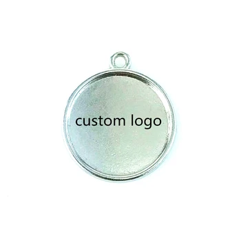 

18mm customize logo Sport Teams Dangle pendant charm Fit Bracelet Necklace Keychian For Men Women