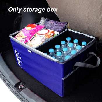 

Car Trunk Organizer Multi Compartments Non Slip Bottom Home Collapsible Storage