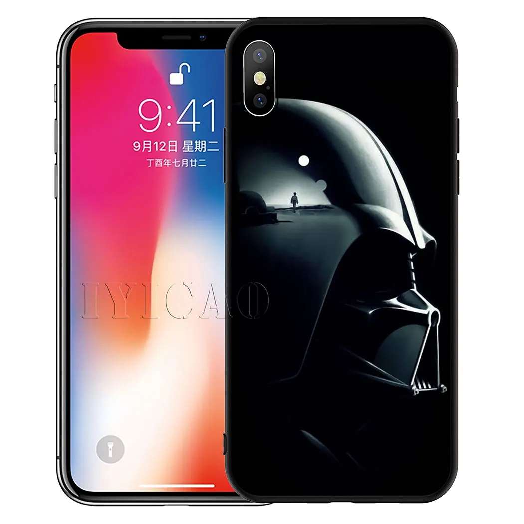 IYICAO Звездные войны комикс Дарт Мягкий силиконовый чехол для iPhone 11 Pro Max XR X XS Max 6 6S 7 8 Plus 5 5S SE чехол для телефона - Цвет: 2