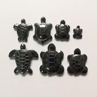 Natural Stone Hematite Animal Tortoise Necklace Charms Bracelets Jewelry DIY Making Turtle Fashion Necklaces 2020 Woman Men 2