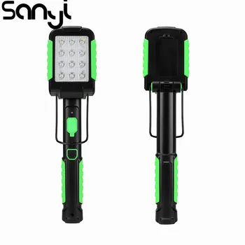 

Sanyi LED Flashlight Powered by 3*AAA battery/USB Rechargeable Work Inspection Light 3 Mode Torch Lanterna 250Lumens Flashlamp