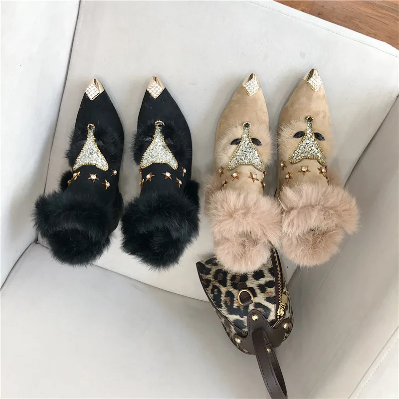 Женская обувь; коллекция года; женские ботинки до середины икры; роскошные дизайнерские ботинки на низком каблуке со шнуровкой; модные женские ботинки из плюша на резиновой подошве
