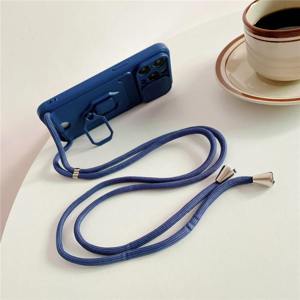 Naszyjnik pasek smycz etui na telefon dla Xiaomi Redmi uwaga 10 9 9S 8 Pro 9T Mi Poco X3 11 Lite magnetyczny pierścień stojak ochrona pokrywa 4 Naszyjnik pasek smycz etui na telefon dla Xiaomi Redmi uwaga 10 9 9S 8 Pro 9T Mi Poco X3 11 Lite magnetyczny pierścień stojak ochrona pokrywa 4