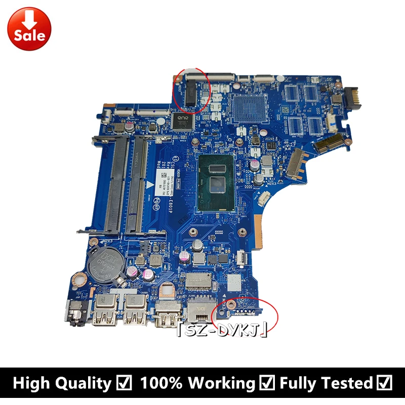 Материнская плата для ноутбука HP 15-BS модель 924749-601 924749-501 924749-001 материнская с