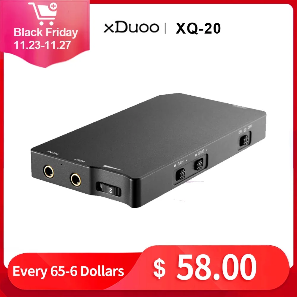 xDuoo XQ-20 Hi Fi Headphone Amplifier Protable