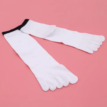 

Men Sports Running Five Finger Toe Socks Elastic Cotton Socks With Separate Toes Sweat And Breathable Sport Socks