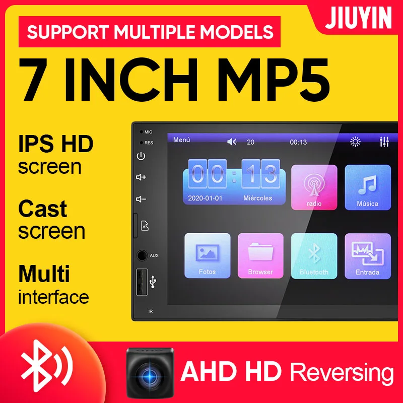 HD 2 Din Carplay автомобильный Радио Bluetooth Android Авто стерео приемник 7 &quotсенсорный экран