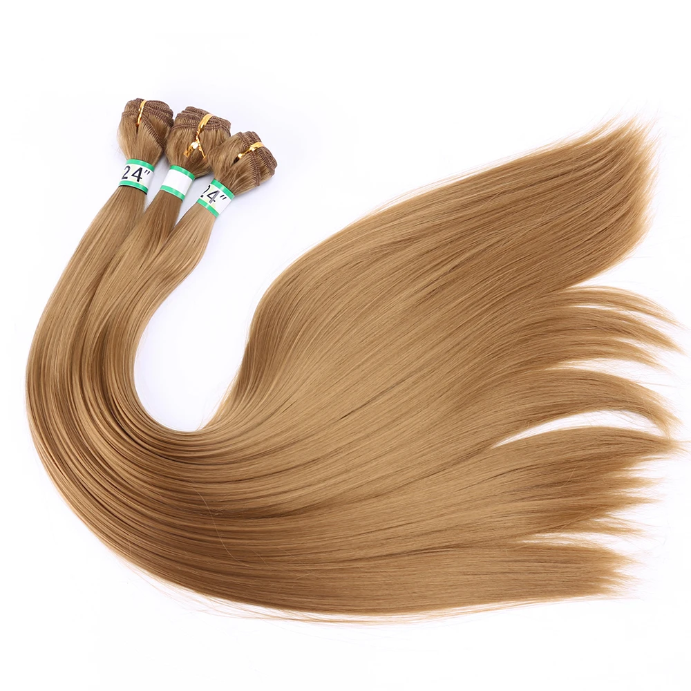 Hair Extensions FSR Straight hair weave 14-30 inches available synthetic hair bundle