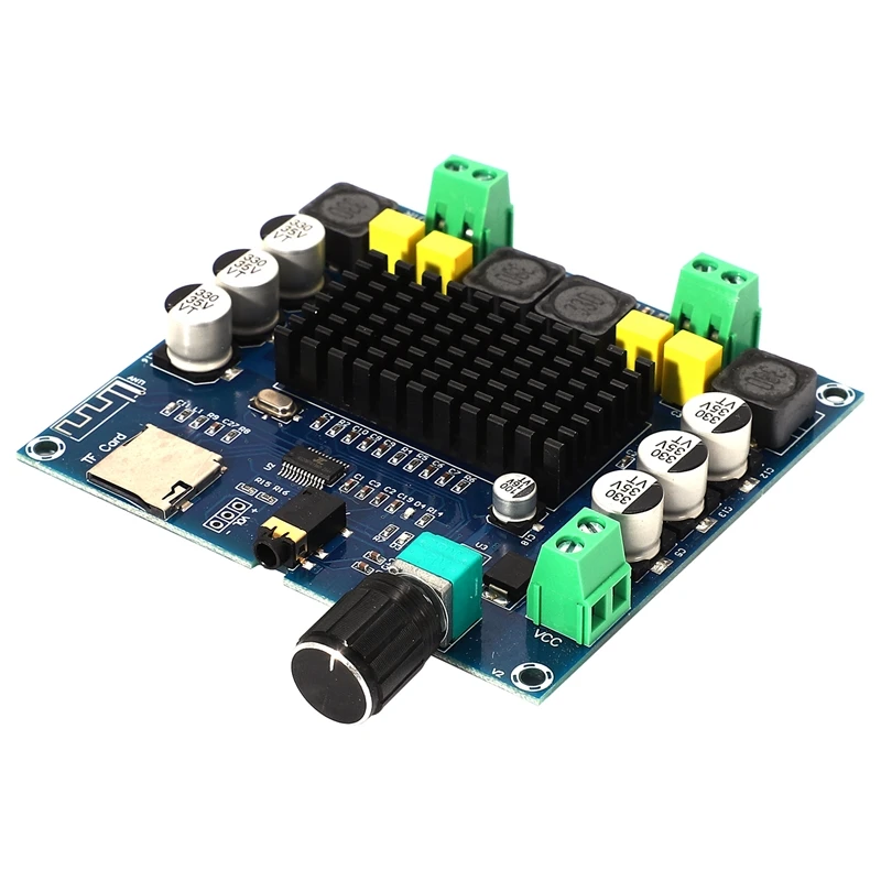 XH-A104 Bluetooth 4 1 TPA3116 плата цифрового усилителя мощности 2X50W стерео AMP модуль с