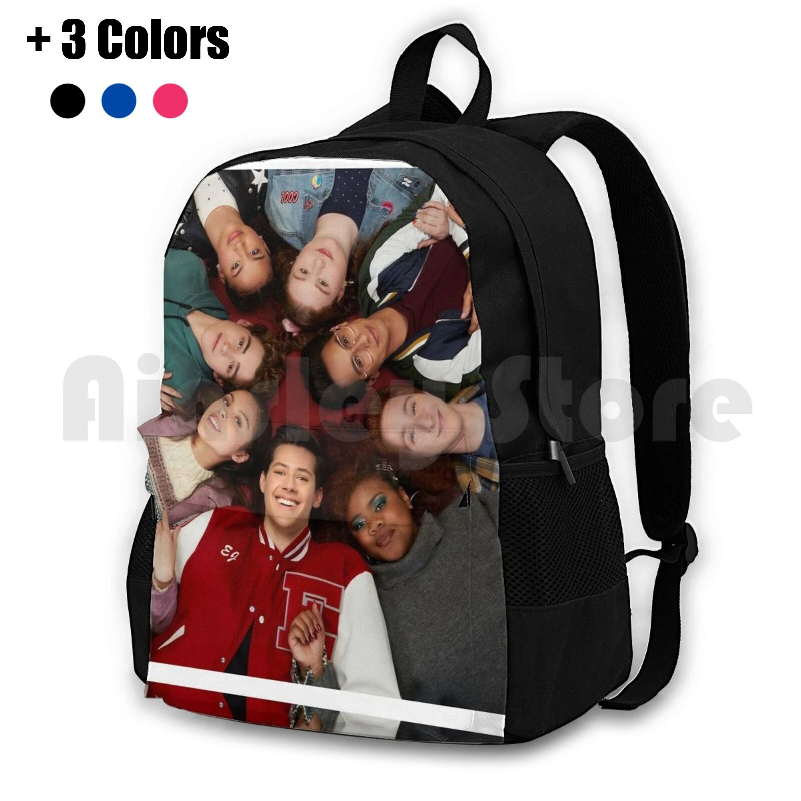 High School Musical The Series" Cast mochila de senderismo al aire libre impermeable para viajar|Mochilas| - AliExpress