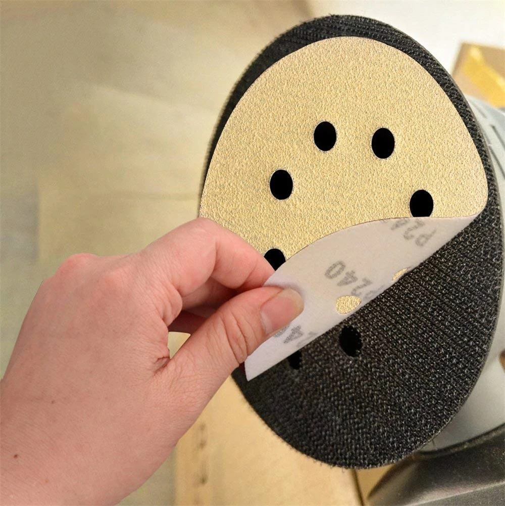 POLIWELL 10PCS 5 Inch 8 Hole Sandpaper 125mm 60~1000 Grit Yellow Sanding Paper Sanding Discs for Hook and Loop Festool Sander POLIWELL 10PCS 5 Inch 8 Hole Sandpaper 125mm 60~1000 Grit Yellow Sanding Paper Sanding Discs for Hook and Loop Festool Sander