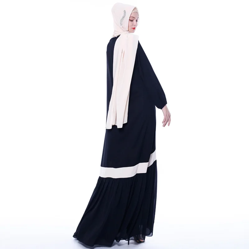 Vestidos abaya турецкое мусульманское платье лоскутное кафтан Арабский исламский платья халат Musulmane Longue Caftan