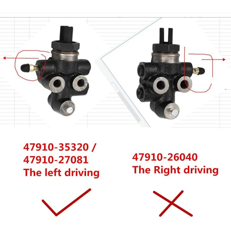 Тормозная нагрузка зондирования пропорциональный клапан для Toyota Tacoma 01-04 47910-27081