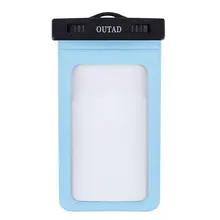 Защита окружающей среды ПВХ водонепроницаемый защитный чехол сумка для 5,5 дюймов телефона Спорт на открытом воздухе плавание дайвинг