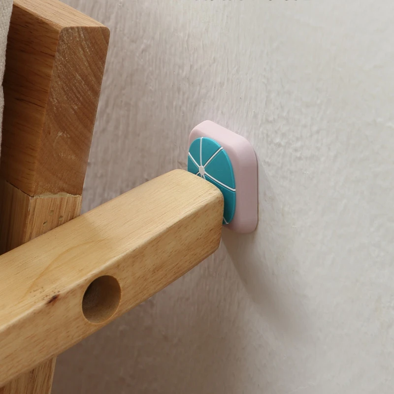 

Soft Rubber Pad To Protect The Wall Self Adhesive Door Stopper PVC Cartoon Modelling Door Fender Wall Stickers Home Decor