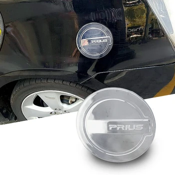 

FLYJ ABS Chrome Car Styling Auto Oil Fuel Tank Cover Cap car Sticker For Toyota PRIUS 2012 2013 2014