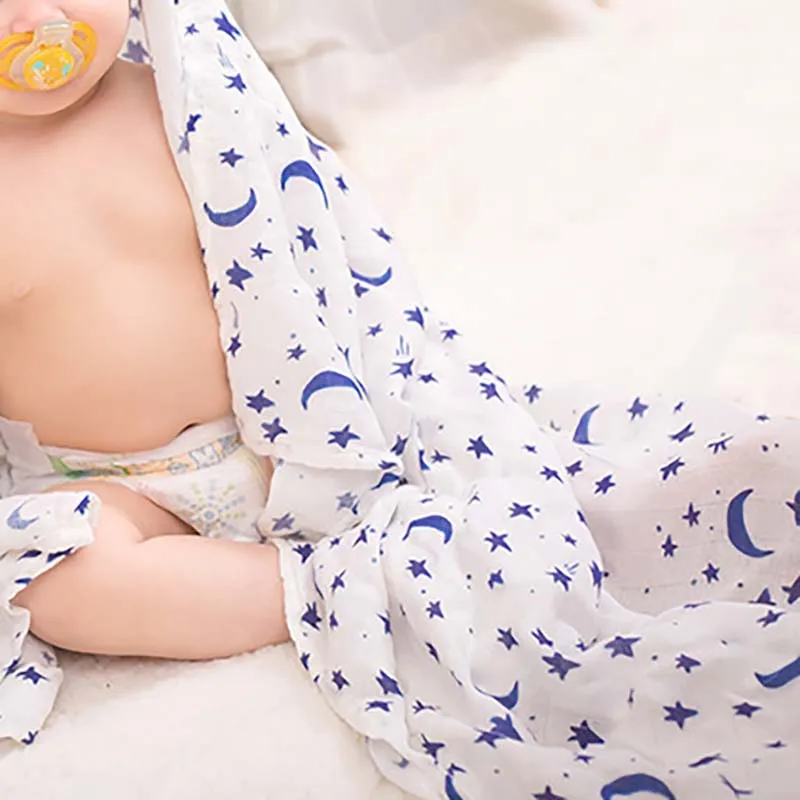 Baby Blanket Swaddle Blanket  Baby Bath Towel Gauze Infant Nursing Boy Girl Sleeping Blanket Square scarf BHB003