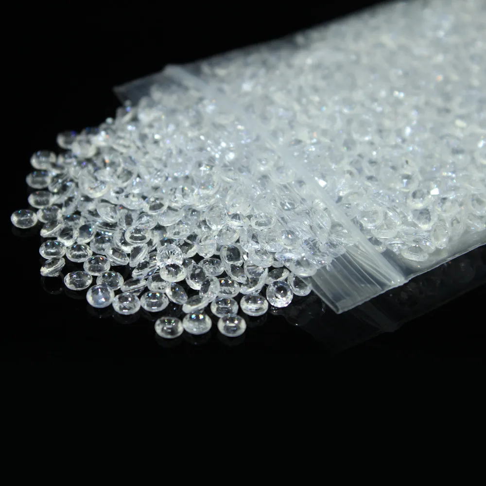 Clear Acrylic Diamond Confetti Wedding Table Scatter Party Decor 6mm 10mm 