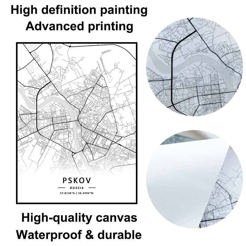 Made a printable map 50x70cm. High res link in comments! : r