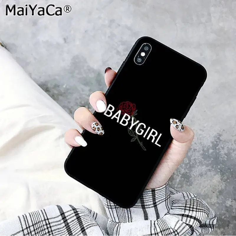 MaiYaCa I'm bad girl сука Красочный милый чехол для телефона iPhone 11 pro XS MAX 8 7 6 6S Plus X 5 5S SE XR чехол