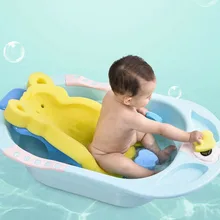 Пена опора для ванной губка для ванны Чистка тела поддержка защитный коврик для ребенка