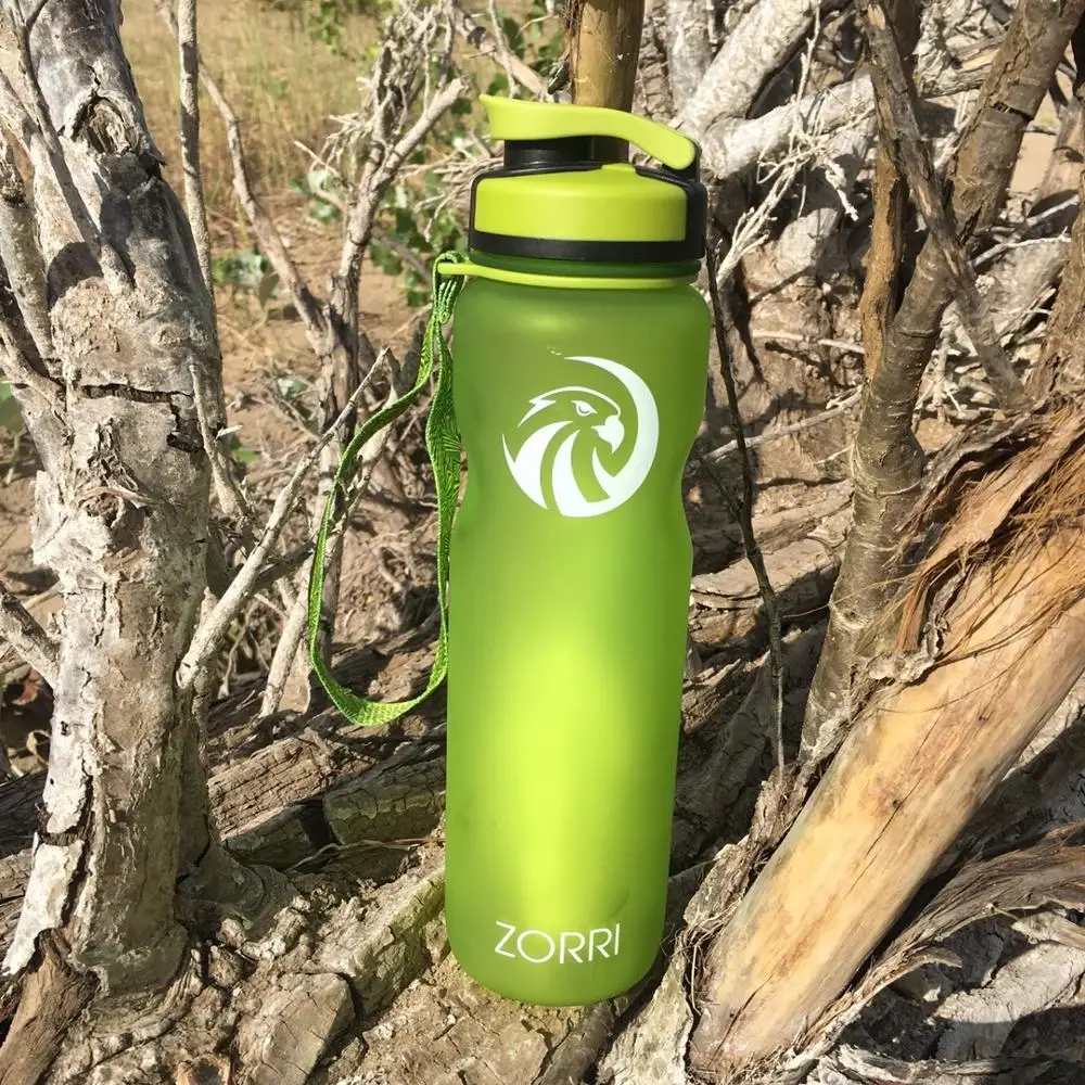 Portable Sport Water Bottle 600/800/1000ml BPA Free Outdoor Travel Carrying Tritan Plastic Drink Bottle With Filter