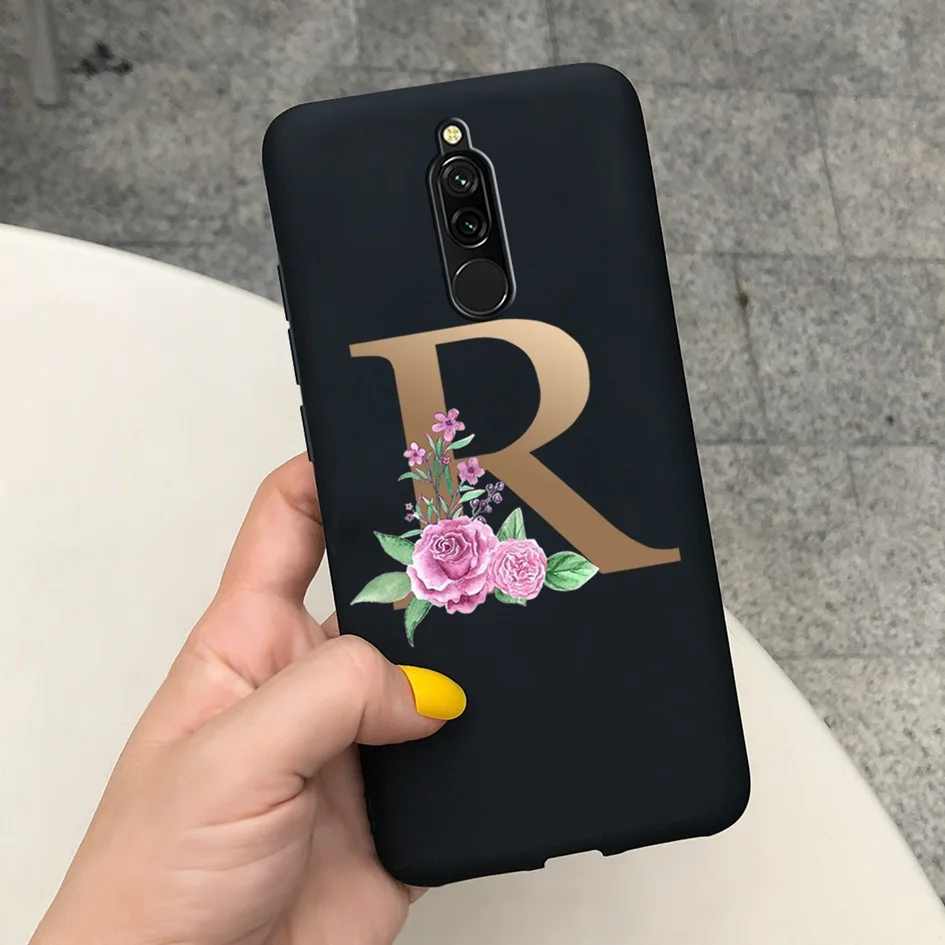 best phone cases for xiaomi Letters Case For Xiaomi Redmi 8 Case Silicone Cute Painted Soft Back Cover For xiaomi Redmi 8 Case 6.22" Phone Case Redmi8 Funda xiaomi leather case color Cases For Xiaomi